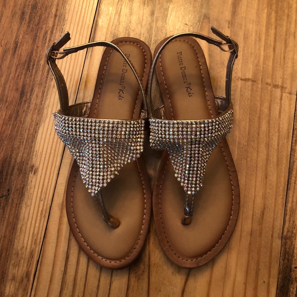 Girls, Size 4, Pierre Dumas Sandals, LNWOT